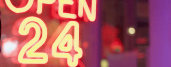 24 hours sign